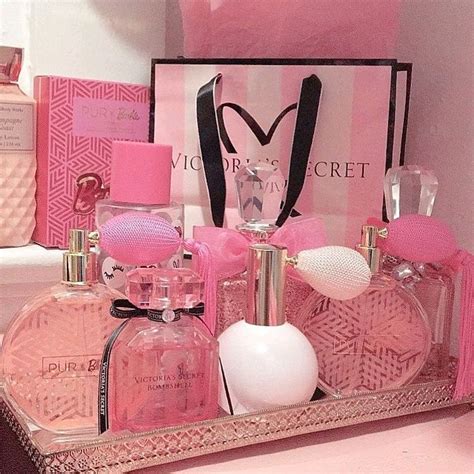 perfume pink box|victoria's secret perfume pink.